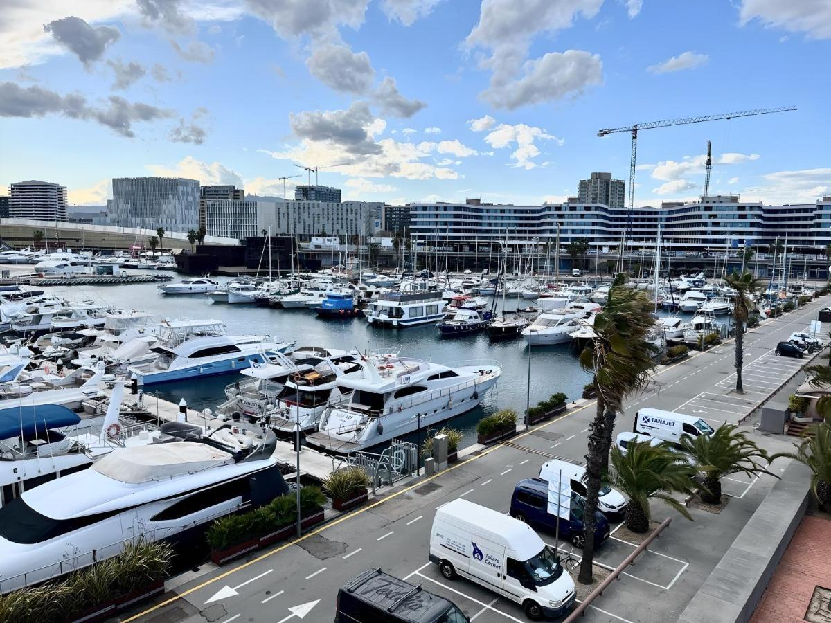 Cozy private two rooms yacht in Barcelona - Port Fórum Sant Adria de Besos Exterior foto